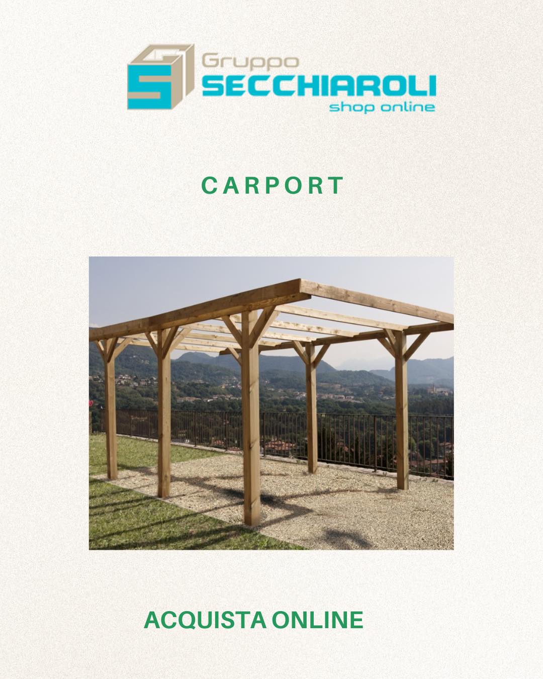 🚗Il Carport in legno Losa Eco è la soluzione ideale per creare un’area riparata e ordinata dove parcheggiare la tua auto.
Costruito in pino massello impregnato in autoclave, garantisce resistenza all’umidità, stabilità e lunga durata.
Facile da installare e perfetto in qualsiasi contesto esterno, può essere posizionato sia accanto alla casa sia come struttura autonoma.
Un modo semplice e naturale per proteggere il tuo veicolo ogni giorno.
Lo trovi qui: 👉🏼 https://eshop.grupposecchiaroli.it/legno/pergole/carport-senza-copertura/
🔸🔸🔸
𝗚𝗿𝘂𝗽𝗽𝗼 𝗦𝗲𝗰𝗰𝗵𝗶𝗮𝗿𝗼𝗹𝗶.
𝑫𝒂𝒍 1949 𝒂𝒍 𝒕𝒖𝒐 𝒔𝒆𝒓𝒗𝒊𝒛𝒊𝒐 𝒏𝒆𝒍𝒍'𝒆𝒅𝒊𝒍𝒊𝒛𝒊𝒂.
📧 info@grupposecchiaroli.it
.
#edilizia #secchiaroli #ferramenta #costruzioni #caseinlegno #marche
