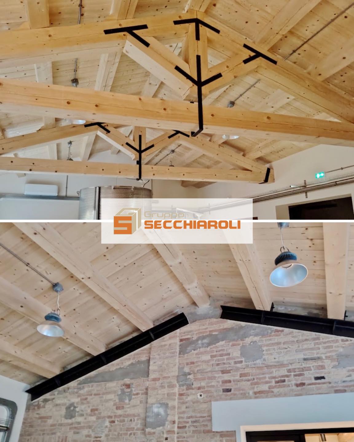 🏗 𝗦𝗰𝗮𝘁𝘁𝗶 𝗱𝗮𝗶 𝗰𝗮𝗻𝘁𝗶𝗲𝗿𝗶
▫️
📍Pesaro (PU)
Il legno che racconta solidità, bellezza e rispetto per la tradizione.
Presso un’azienda agricola abbiamo realizzato una copertura in abete massello, con travi a spigoli smussati e l’inserimento di 2 capriate rifinite con trattamento naturale.
Un intervento studiato per garantire robustezza strutturale, durabilità nel tempo e un’estetica autentica, capace di dialogare con il contesto rurale senza rinunciare alla precisione costruttiva.
🔍 Cura dei dettagli, materiali di qualità e lavorazioni su misura.
🛠️ Progetto: Kinema Ingegneria di Pesaro
🔸🔸🔸
𝗚𝗿𝘂𝗽𝗽𝗼 𝗦𝗲𝗰𝗰𝗵𝗶𝗮𝗿𝗼𝗹𝗶.
𝑫𝒂𝒍 1949 𝒂𝒍 𝒕𝒖𝒐 𝒔𝒆𝒓𝒗𝒊𝒛𝒊𝒐 𝒏𝒆𝒍𝒍'𝒆𝒅𝒊𝒍𝒊𝒛𝒊𝒂.
📧 info@grupposecchiaroli.it
.
#edilizia #secchiaroli #ferramenta #costruzioni #caseinlegno #marche
