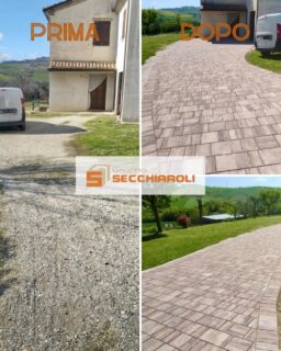 🏗 𝗜 𝗻𝗼𝘀𝘁𝗿𝗶 𝗹𝗮𝘃𝗼𝗿𝗶
Fratterosa (PU) 📍
Trasformazione outdoor completata! 🧱 

Abbiamo installato il modello Varsavia Piana di Paver color Tortora.
Perché sceglierlo? 
✅ Estetica Minimal
✅ Addio Pozzanghere
✅ Superficie Piana

La tua casa merita un ingresso così. Contattaci!
🔸🔸🔸
𝗚𝗿𝘂𝗽𝗽𝗼 𝗦𝗲𝗰𝗰𝗵𝗶𝗮𝗿𝗼𝗹𝗶.
𝑫𝒂𝒍 1949 𝒂𝒍 𝒕𝒖𝒐 𝒔𝒆𝒓𝒗𝒊𝒛𝒊𝒐 𝒏𝒆𝒍𝒍'𝒆𝒅𝒊𝒍𝒊𝒛𝒊𝒂.
📧 info@grupposecchiaroli.it
.
#edilizia #secchiaroli #ferramenta #costruzioni #caseinlegno #marche