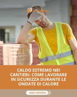 ☀️ CALDO ESTREMO IN CANTIERE: COME LAVORARE IN SICUREZZA? 🚧

L'aumento delle temperature e le ondate di calore mettono a dura prova chi lavora all'aperto. Come Gruppo Secchiaroli, crediamo che la sicurezza venga sempre prima di tutto.

La normativa italiana impone obblighi precisi per valutare il rischio da stress termico. Ma quali sono le buone pratiche da adottare subito per proteggere i lavoratori? 🌡️👷‍♂️

Nel nostro articolo del blog abbiamo raccolto le regole principali e i consigli pratici da conoscere per affrontare l'estate in sicurezza.
👇
https://www.grupposecchiaroli.it/caldo-estremo-nei-cantieri-come-lavorare-in-sicurezza-durante-le-ondate-di-calore-b299.php

𝗚𝗿𝘂𝗽𝗽𝗼 𝗦𝗲𝗰𝗰𝗵𝗶𝗮𝗿𝗼𝗹𝗶.
𝑫𝒂𝒍 1949 𝒂𝒍 𝒕𝒖𝒐 𝒔𝒆𝒓𝒗𝒊𝒛𝒊𝒐 𝒏𝒆𝒍𝒍'𝒆𝒅𝒊𝒍𝒊𝒛𝒊𝒂.
📧 info@grupposecchiaroli.it
.
#caseinlegno #legno #paglia #edilizia #bioedilizia #sostenibilità #efficienzaenergetica #madeinitaly