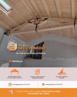 Un nuovo progetto a Senigallia:
✅ Tetto in legno a 2 falde con travi in abete massiccio
✅ Capriata a vista in abete massiccio con staffe in acciaio
✅ Trattamento naturale in colore per massima protezione e resa estetica

Il legno regala calore ed eleganza, l'acciaio garantisce solidità. Il risultato? Una struttura dal carattere unico, fatta per durare negli anni. 🛠️

𝗚𝗿𝘂𝗽𝗽𝗼 𝗦𝗲𝗰𝗰𝗵𝗶𝗮𝗿𝗼𝗹𝗶.
𝑫𝒂𝒍 1949 𝒂𝒍 𝒕𝒖𝒐 𝒔𝒆𝒓𝒗𝒊𝒛𝒊𝒐 𝒏𝒆𝒍𝒍'𝒆𝒅𝒊𝒍𝒊𝒛𝒊𝒂.
📧 info@grupposecchiaroli.it
.
#caseinlegno #legno #paglia #edilizia #bioedilizia #sostenibilità #efficienzaenergetica #madeinitaly