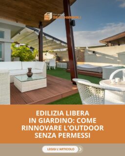 🌿 Hai voglia di rinnovare il giardino, ma la burocrazia ti frena?

Con l'arrivo dei mesi più caldi l'idea di installare una nuova pergola, rinnovare la pavimentazione del terrazzo o inserire un comodo ricovero attrezzi torna sempre a farsi sentire.

La bella notizia? Molti di questi lavori si possono fare subito, senza permessi e senza lunghe attese burocratiche!
Grazie al Glossario dell’Edilizia Libera, trasformare l’outdoor di casa in un’oasi di relax è più semplice e veloce di quello che pensi.

Abbiamo raccolto nell'ultimo articolo del blog tutti gli interventi principali che puoi realizzare liberamente per valorizzare i tuoi spazi esterni.

https://www.grupposecchiaroli.it/edilizia-libera-in-giardino-come-rinnovare-loutdoor-senza-permessi-n303.php

𝗚𝗿𝘂𝗽𝗽𝗼 𝗦𝗲𝗰𝗰𝗵𝗶𝗮𝗿𝗼𝗹𝗶.
𝑫𝒂𝒍 1949 𝒂𝒍 𝒕𝒖𝒐 𝒔𝒆𝒓𝒗𝒊𝒛𝒊𝒐 𝒏𝒆𝒍𝒍'𝒆𝒅𝒊𝒍𝒊𝒛𝒊𝒂.
📧 info@grupposecchiaroli.it
.
#caseinlegno #legno #paglia #edilizia #bioedilizia #sostenibilità #efficienzaenergetica #madeinitaly