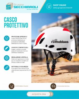 🪖 Protezione, comfort e praticità in ogni intervento.

Il casco protettivo PROTECTOR è progettato per garantire la massima sicurezza a chi lavora in edilizia, industria e nei lavori in quota.

Leggero, resistente e confortevole, offre una vestibilità ottimale grazie al sistema di regolazione a rotella, all'imbottitura interna lavabile e all'efficace ventilazione.

Compatibile con visiera e cuffie, è la soluzione ideale per affrontare ogni giornata di lavoro in totale sicurezza.

🛒 Scoprilo sul nostro shop online: https://eshop.grupposecchiaroli.it/protezione-individuale/protezione-testa/rothoblaas-casco-elemtto-protector-evo-bianco/

𝗚𝗿𝘂𝗽𝗽𝗼 𝗦𝗲𝗰𝗰𝗵𝗶𝗮𝗿𝗼𝗹𝗶.
𝑫𝒂𝒍 1949 𝒂𝒍 𝒕𝒖𝒐 𝒔𝒆𝒓𝒗𝒊𝒛𝒊𝒐 𝒏𝒆𝒍𝒍'𝒆𝒅𝒊𝒍𝒊𝒛𝒊𝒂.
📧 info@grupposecchiaroli.it
.
#caseinlegno #legno #paglia #edilizia #bioedilizia #sostenibilità #efficienzaenergetica #madeinitaly
