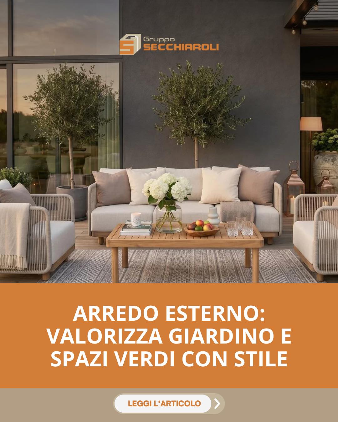 🌿Un giardino curato non è solo una cornice per la casa, ma la stanza in più dove vivere i momenti migliori. Eppure, l’outdoor viene spesso sottovalutato o arredato all'ultimo minuto.
Nel nostro ultimo articolo sul blog vi raccontiamo come trasformare cortili, terrazzi e aree verdi in veri e propri spazi di design, funzionali e coordinati con l'architettura della vostra abitazione.
Leggi l’articolo:
https://www.grupposecchiaroli.it/arredo-esterno-valorizza-giardino-e-spazi-verdi-con-stile-n309.php
𝗚𝗿𝘂𝗽𝗽𝗼 𝗦𝗲𝗰𝗰𝗵𝗶𝗮𝗿𝗼𝗹𝗶.
𝑫𝒂𝒍 1949 𝒂𝒍 𝒕𝒖𝒐 𝒔𝒆𝒓𝒗𝒊𝒛𝒊𝒐 𝒏𝒆𝒍𝒍'𝒆𝒅𝒊𝒍𝒊𝒛𝒊𝒂.
📧 info@grupposecchiaroli.it
#caseinlegno #bioedilizia #sostenibilità #efficienzaenergetica