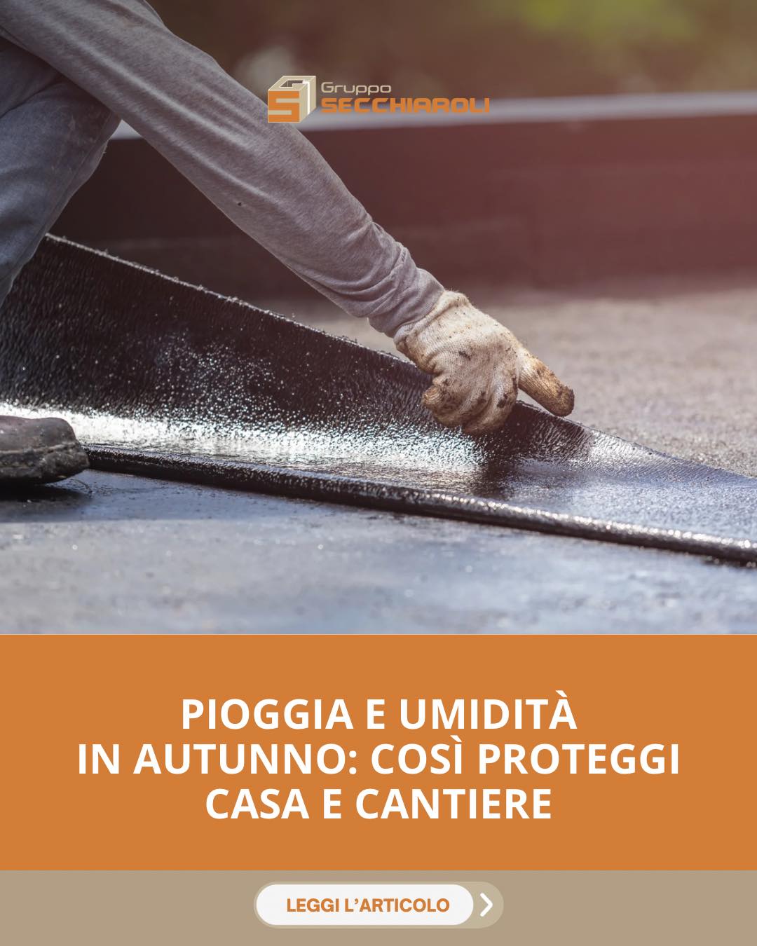 🍂 Pioggia e umidità in autunno: proteggi casa e cantiere! 🌧️

L’autunno porta splendidi colori, ma anche piogge e umidità che possono mettere a dura prova pareti, coperture e materiali da costruzione.

Niente allarmismi: bastano i giusti prodotti, un po' di pianificazione e qualche controllo mirato prima che arrivi il freddo.

💡 Vuoi sapere come mettere al sicuro i tuoi spazi? Leggi l’ultimo articolo del nostro blog: https://www.grupposecchiaroli.it/pioggia-e-umidita-in-autunno-cosi-proteggi-casa-e-cantiere-n313.php

𝗚𝗿𝘂𝗽𝗽𝗼 𝗦𝗲𝗰𝗰𝗵𝗶𝗮𝗿𝗼𝗹𝗶.
𝑫𝒂𝒍 1949 𝒂𝒍 𝒕𝒖𝒐 𝒔𝒆𝒓𝒗𝒊𝒛𝒊𝒐 𝒏𝒆𝒍𝒍'𝒆𝒅𝒊𝒍𝒊𝒛𝒊𝒂.
📧 info@grupposecchiaroli.it

#caseinlegno #bioedilizia #sostenibilità #efficienzaenergetica