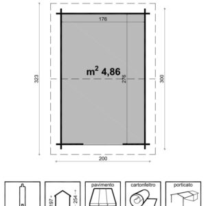 Casetta in legno Losa Ilaria - immagine 4