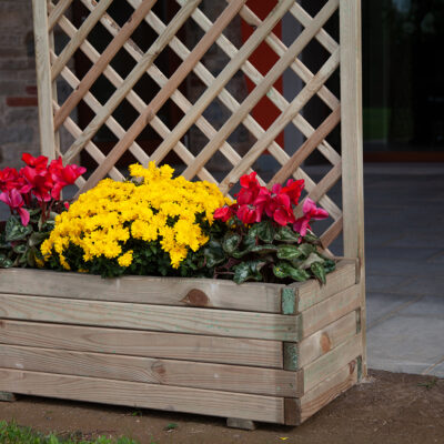 Composizione in legno Losa orchidea cm.120 - immagine 4