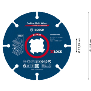 Disco da taglio EXPERT CARBIDE MULTI WHEEL - BOSCH - immagine 3