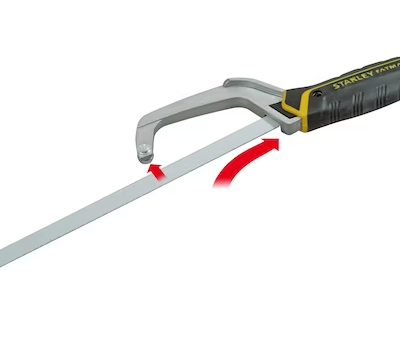 Miniseghetto metallico Stanley Fatmax con lama da mm.300 - immagine 3