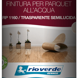 Finitura per parquet all'acqua Rioverde Renner trasparente lt.0,75 - immagine 1