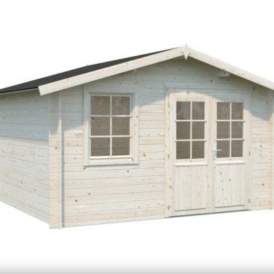 Casetta in legno cm. 380 x 320 sp. mm. 28 Losa Klara - immagine 3