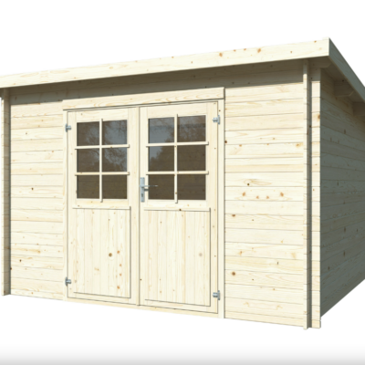 Casetta in legno cm. 322 x 292 sp. cm. 28 Losa Nora A - immagine 3